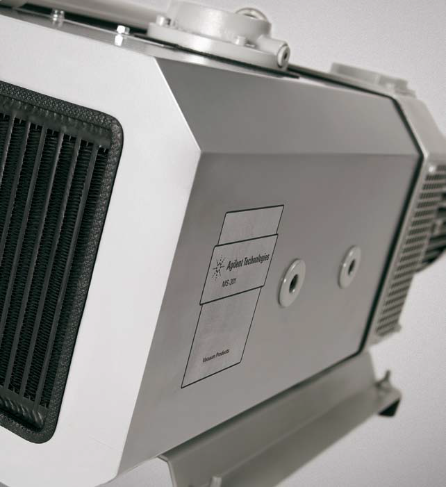 Jednostopniowe, wysokowydajne próżniowe pompy rotacyjne MS firmy Agilent Technologies